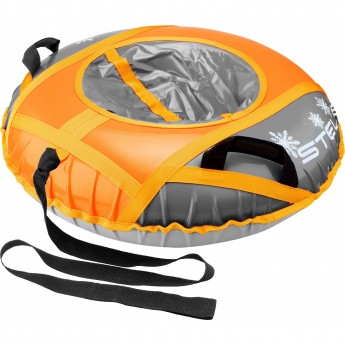 Санки надувные STELS D110см, оранжево-серые Санки надувные STELS D110см, оранжево-серые