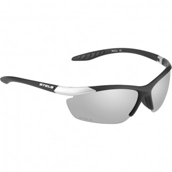 Велоочки STELS 9645A матово-черно-серебряные Велоочки STELS 9645A матово-черно-серебряные