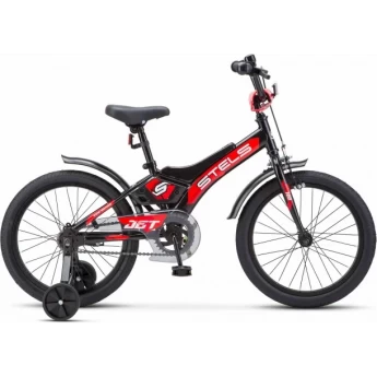 Велосипед STELS 18" Jet Z010 (LU087404) черный Велосипед STELS 18" Jet Z010 (LU087404) черный