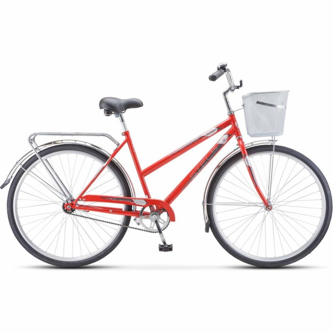 Велосипед STELS Navigator 28" 305 C Z010 (с корзиной) (LU101060) красный JU000409122022JU0001831 Велосипед STELS Navigator 28" 305 C Z010 (с корзиной) (LU101060) красный JU000409122022JU0001831