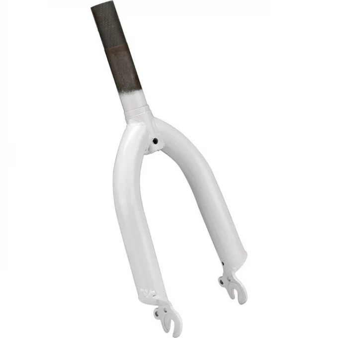 Вилка 14" шток 1" белая 110111